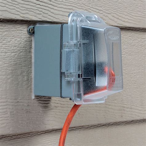 how to prevent outside outlet boxes